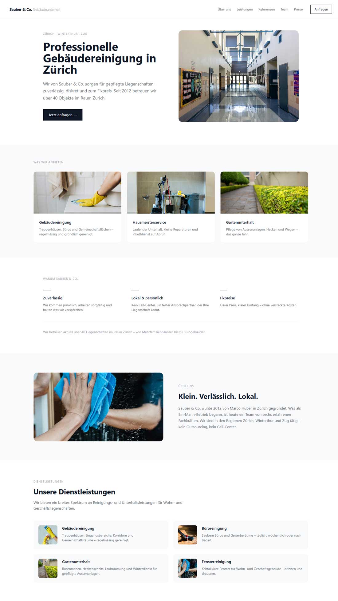 Beispiel Design Modern